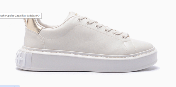 Zapatillas Hush Puppies Beige Badajoz - Imagen 2